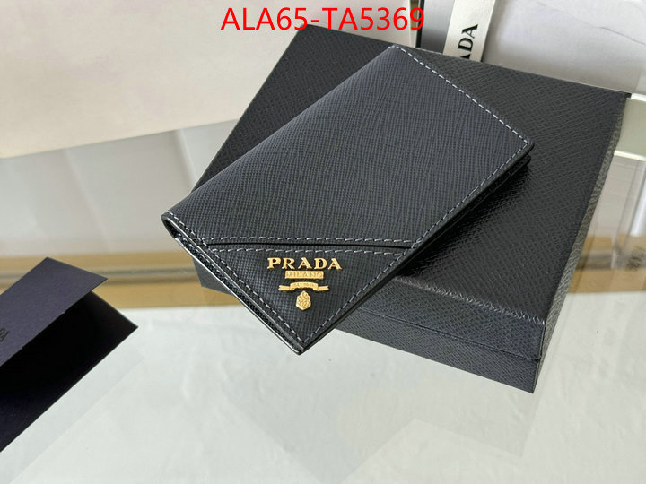 Prada Bags(TOP)-Wallet 2024 aaaaa replica customize ID: TA5369 $: 65USD,