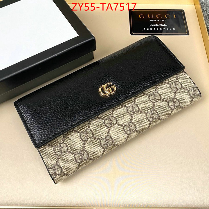 Gucci Bags(4A)-Wallet- how to find designer replica ID: TA7517 $: 55USD,