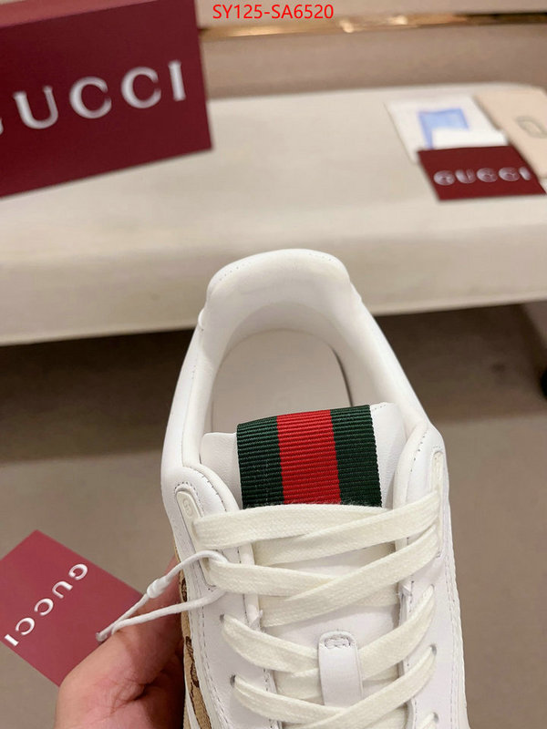 Men Shoes-Gucci 2024 luxury replicas ID: SA6520 $: 125USD