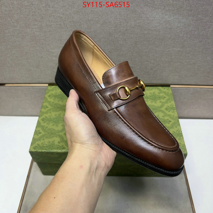 Men Shoes-Gucci top quality fake ID: SA6515 $: 115USD