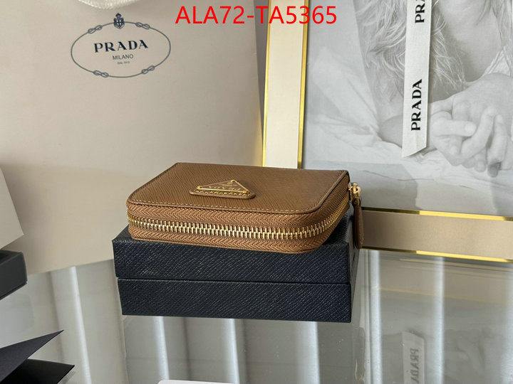 Prada Bags(TOP)-Wallet mirror copy luxury ID: TA5365 $: 72USD,