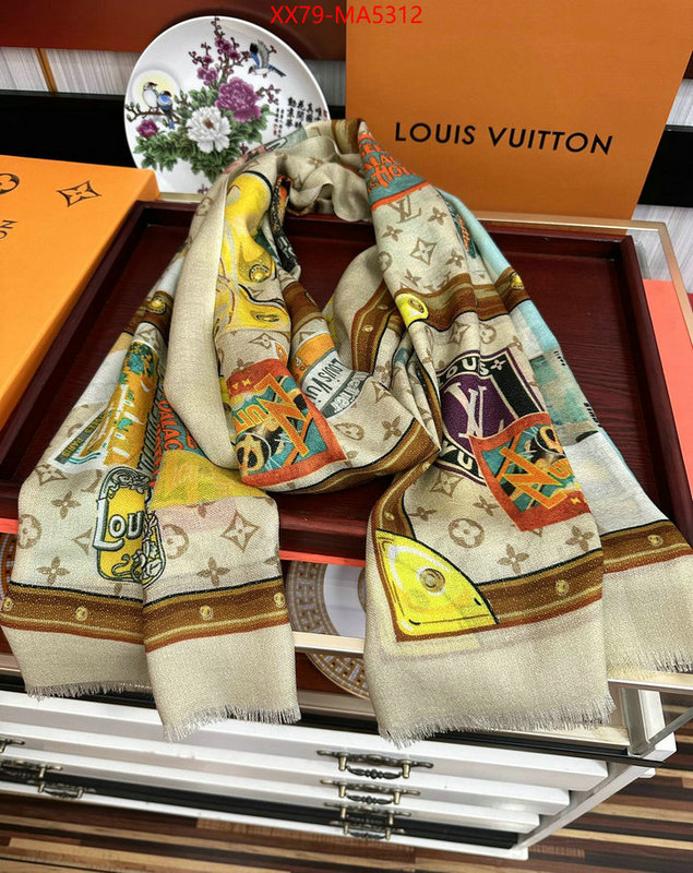 Scarf-LV high quality 1:1 replica ID: MA5312 $: 79USD