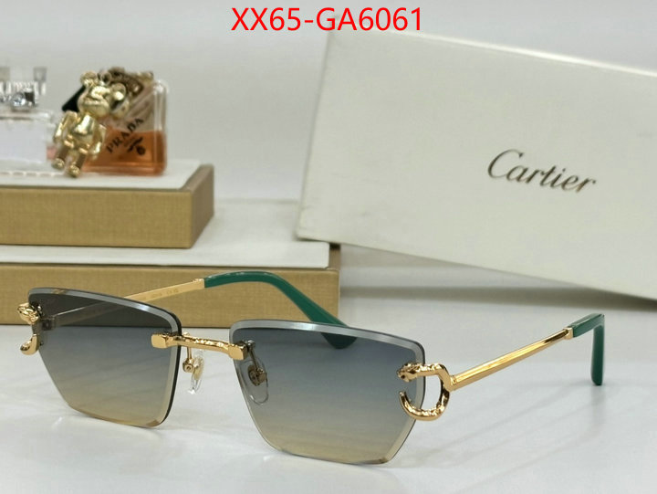 Glasses-Cartier cheap online best designer ID: GA6061 $: 65USD