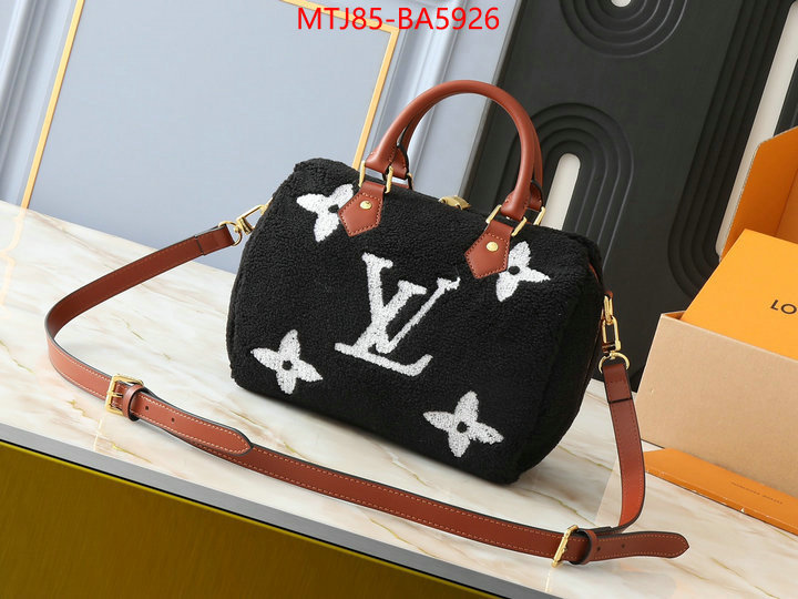 LV Bags(4A)-Speedy- buy best high-quality ID: BA5926 $: 85USD,