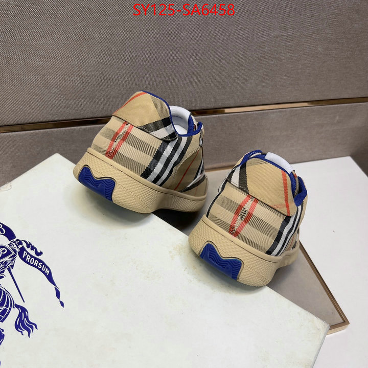 Men Shoes-Burberry top quality replica ID: SA6458 $: 125USD