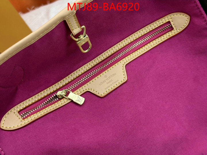 LV Bags(4A)-Neverfull- best quality fake ID: BA6920 $: 89USD,