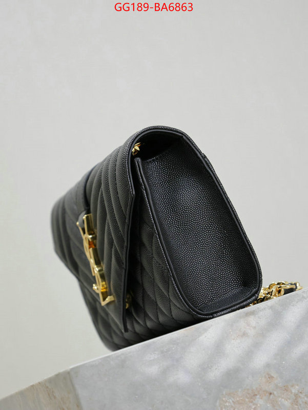 YSL Bags(TOP)-Envelope Series how to find replica shop ID: BA6863 $: 189USD,