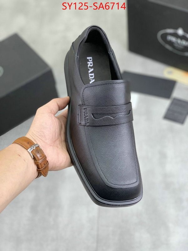 Men shoes-Prada fake cheap best online ID: SA6714 $: 125USD