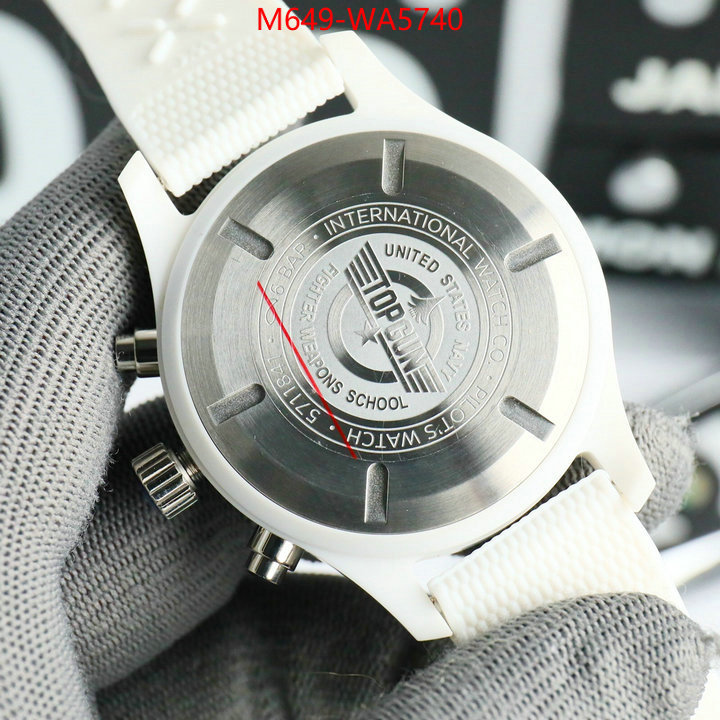 Watch(TOP)-IWC 1:1 replica wholesale ID: WA5740 $: 649USD