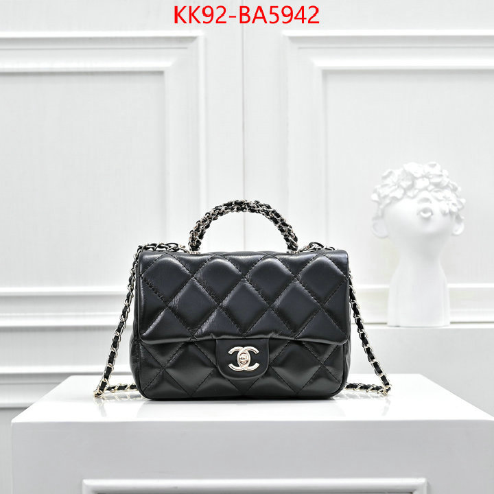 Chanel Bags(4A)-Crossbody- replica wholesale ID: BA5942 $: 92USD,