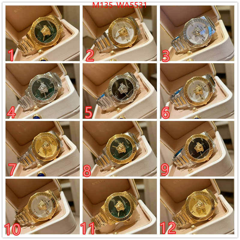 Watch(4A)-Versace replica for cheap ID: WA5531 $: 135USD