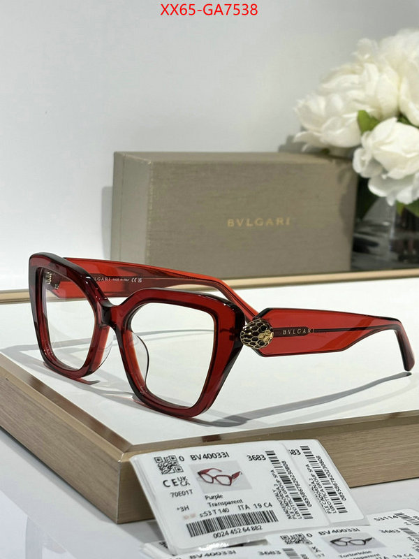 Glasses-Bvlgari buy first copy replica ID: GA7538 $: 65USD