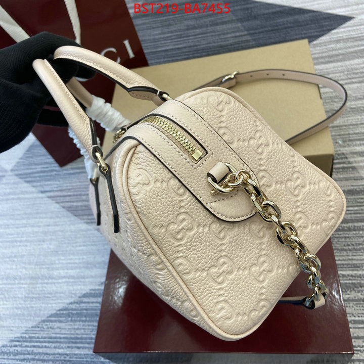 Gucci Bags(TOP)-Handbag- high quality replica ID: BA7455 $: 219USD,