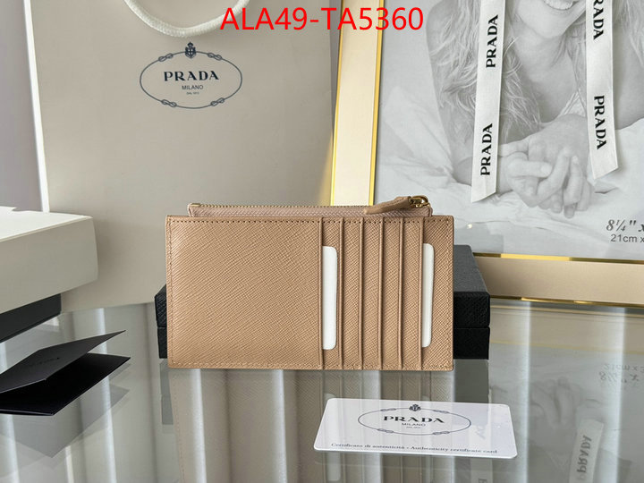 Prada Bags(TOP)-Wallet are you looking for ID: TA5360 $: 49USD,