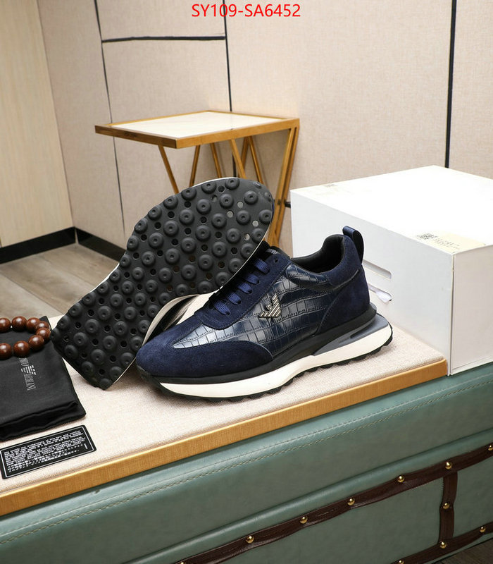 Men shoes-Armani fake ID: SA6452 $: 109USD