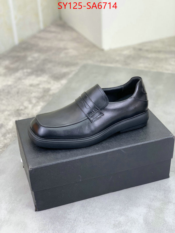 Men shoes-Prada fake cheap best online ID: SA6714 $: 125USD