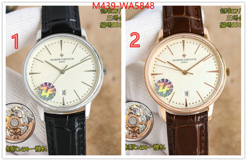 Watch(TOP)-Vacheron Constantin designer wholesale replica ID: WA5848 $: 439USD