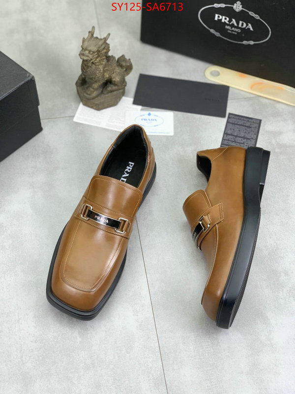 Men shoes-Prada what are the best replica ID: SA6713 $: 125USD