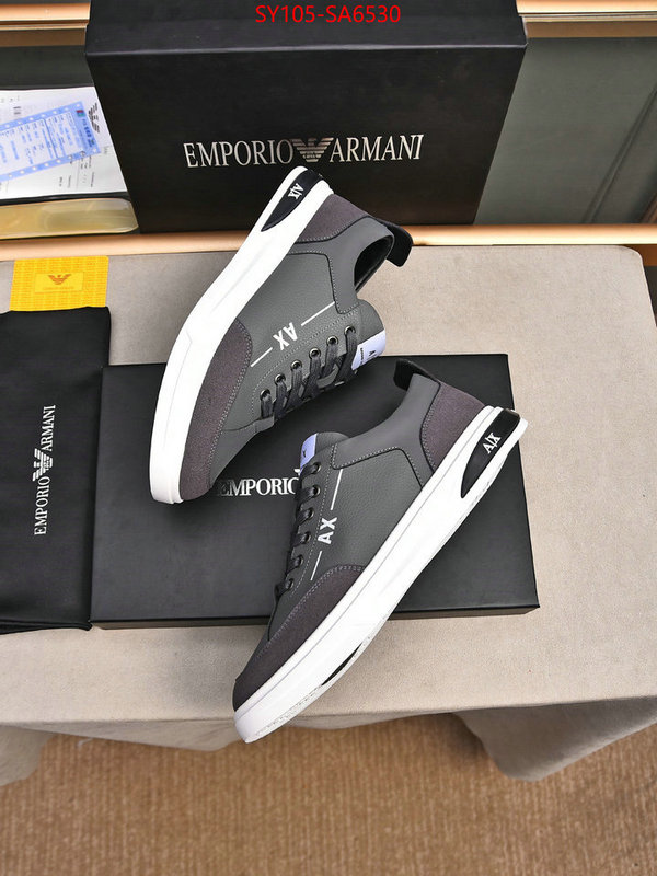 Men shoes-Armani where to find the best replicas ID: SA6530 $: 105USD