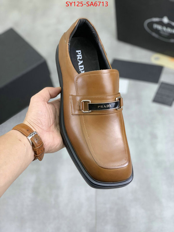 Men shoes-Prada what are the best replica ID: SA6713 $: 125USD