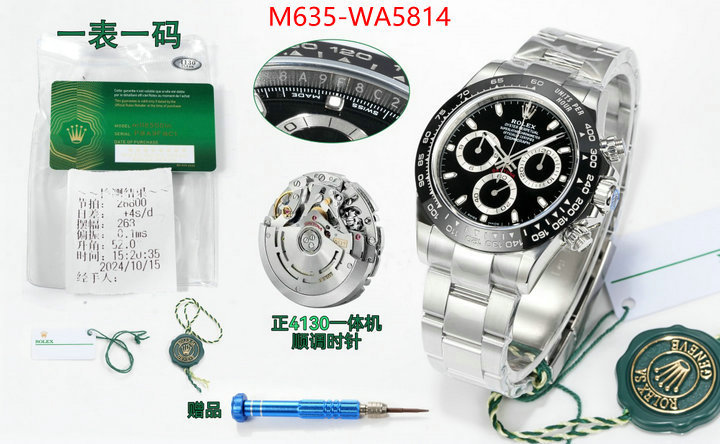 Watch(TOP)-Rolex replica ID: WA5814 $: 635USD