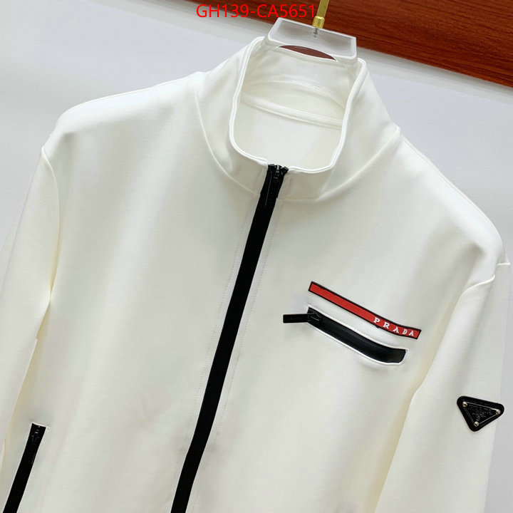 Clothing-Prada knockoff ID: CA5651 $: 139USD