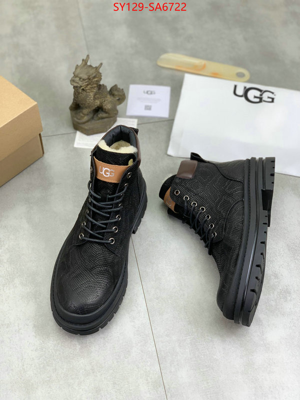 Men Shoes-UGG designer wholesale replica ID: SA6722 $: 129USD