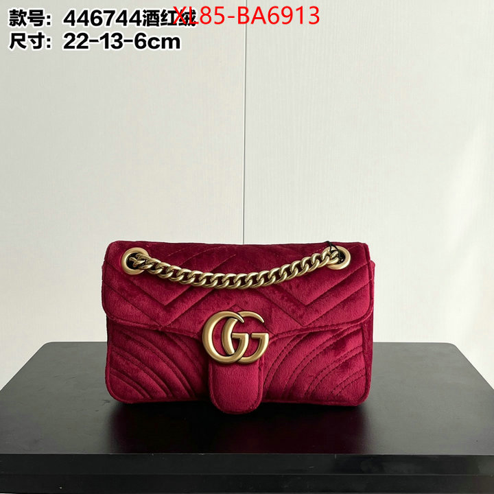 Gucci Bags(4A)-Marmont wholesale sale ID: BA6913 $: 85USD,