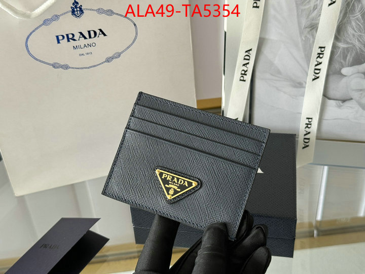 Prada Bags(TOP)-Wallet where to buy the best replica ID: TA5354 $: 49USD,