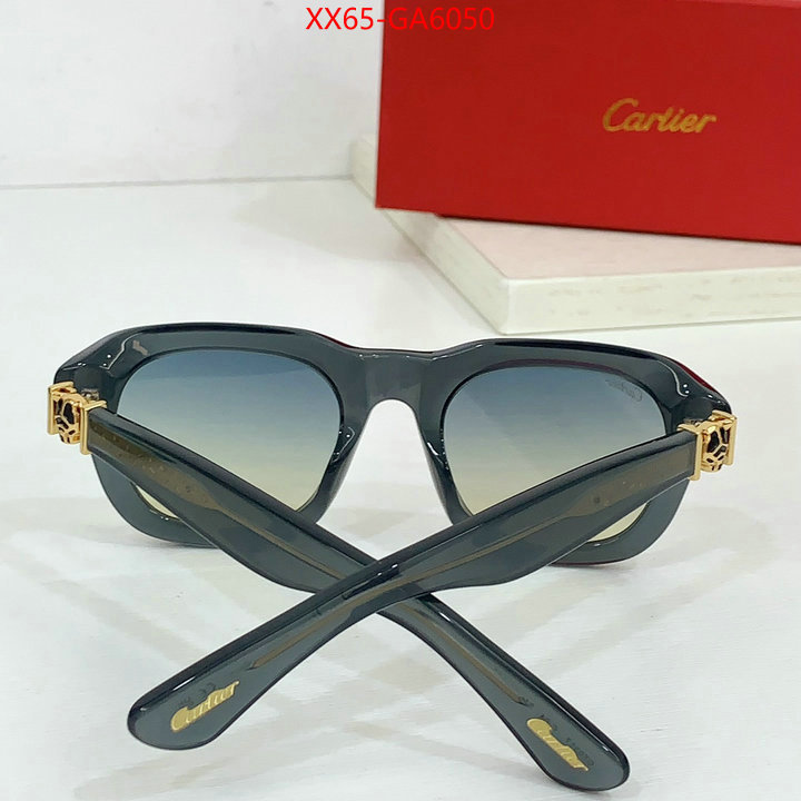 Glasses-Cartier the highest quality fake ID: GA6050 $: 65USD