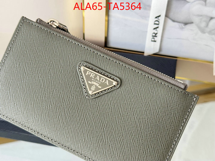 Prada Bags(TOP)-Wallet designer fake ID: TA5364 $: 65USD,