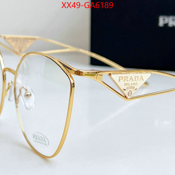 Glasses-Prada high quality ID: GA6189 $: 49USD