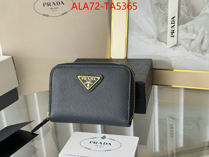 Prada Bags(TOP)-Wallet mirror copy luxury ID: TA5365 $: 72USD,