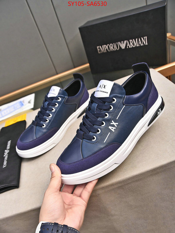 Men shoes-Armani where to find the best replicas ID: SA6530 $: 105USD