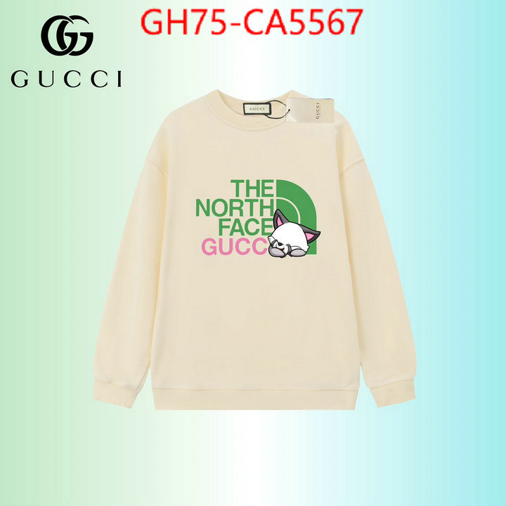 Clothing-Gucci fashion replica ID: CA5567 $: 75USD