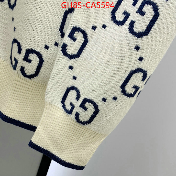 Clothing-Gucci 2024 perfect replica designer ID: CA5594 $: 85USD