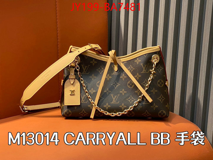 LV Bags(TOP)-Handbag Collection- is it illegal to buy dupe ID: BA7481 $: 199USD,