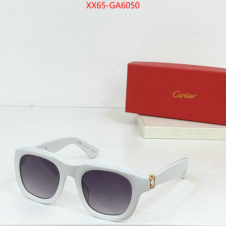 Glasses-Cartier the highest quality fake ID: GA6050 $: 65USD