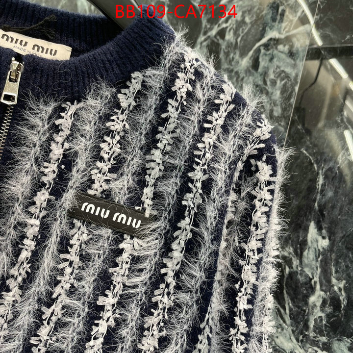 Clothing-MIU MIU best replica ID: CA7134 $: 109USD