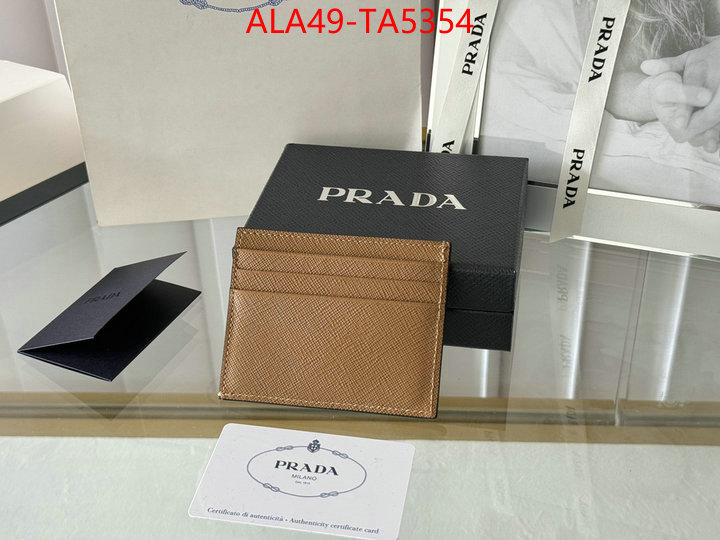 Prada Bags(TOP)-Wallet where to buy the best replica ID: TA5354 $: 49USD,