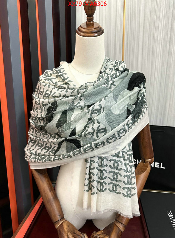 Scarf-Chanel fake aaaaa ID: MA6306 $: 79USD