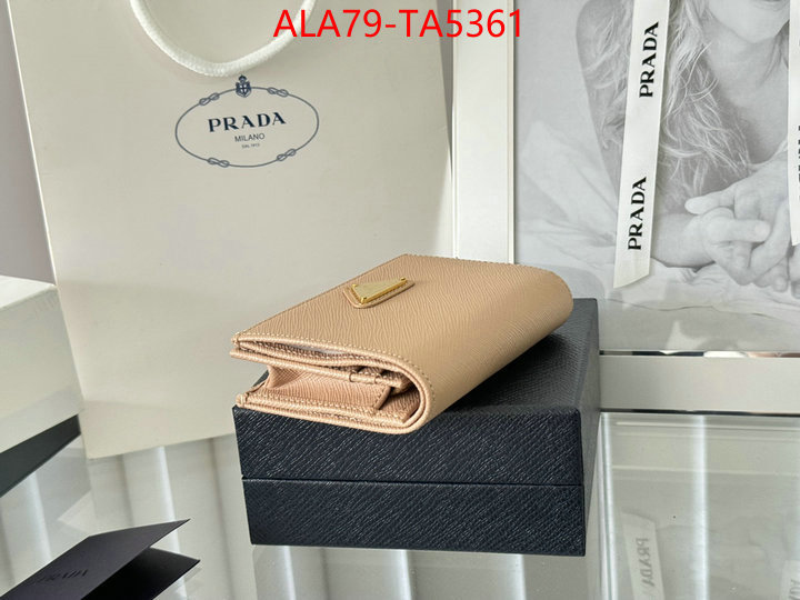 Prada Bags(TOP)-Wallet is it illegal to buy dupe ID: TA5361 $: 79USD,