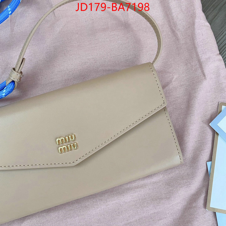 Miu Miu Bags(TOP)-Crossbody- high quality perfect ID: BA7198 $: 179USD,