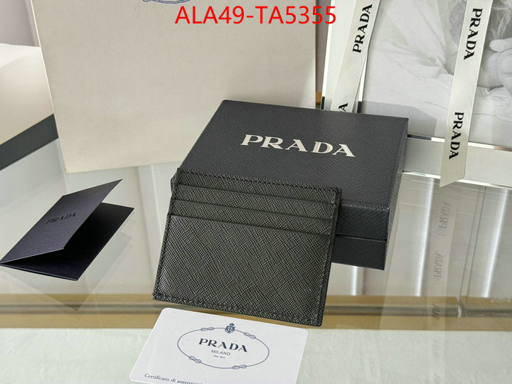 Prada Bags(TOP)-Wallet top brands like ID: TA5355 $: 49USD,