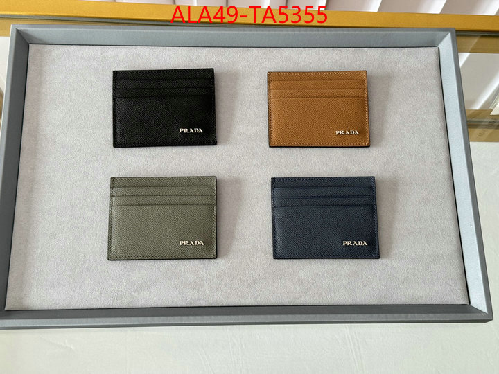 Prada Bags(TOP)-Wallet top brands like ID: TA5355 $: 49USD,