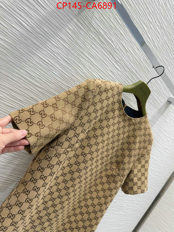 Clothing-Gucci how to start selling replica ID: CA6891 $: 145USD