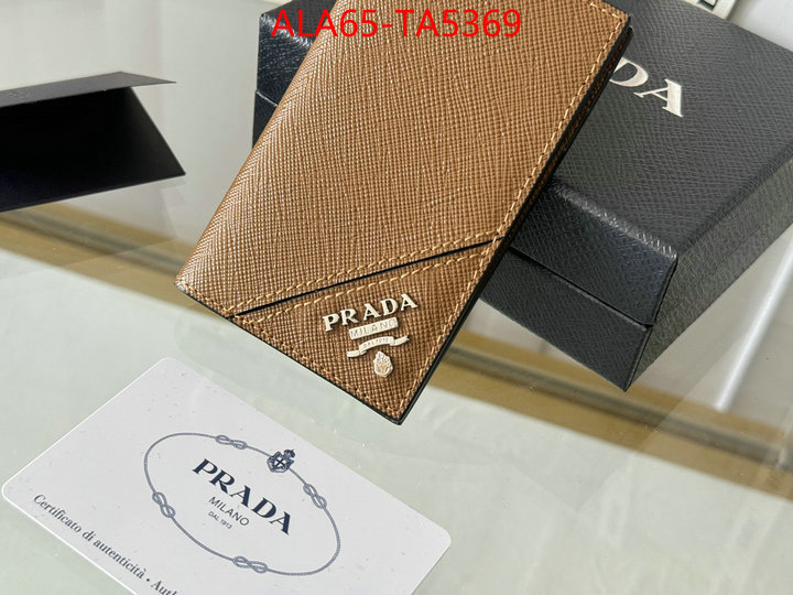 Prada Bags(TOP)-Wallet 2024 aaaaa replica customize ID: TA5369 $: 65USD,