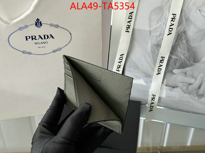 Prada Bags(TOP)-Wallet where to buy the best replica ID: TA5354 $: 49USD,