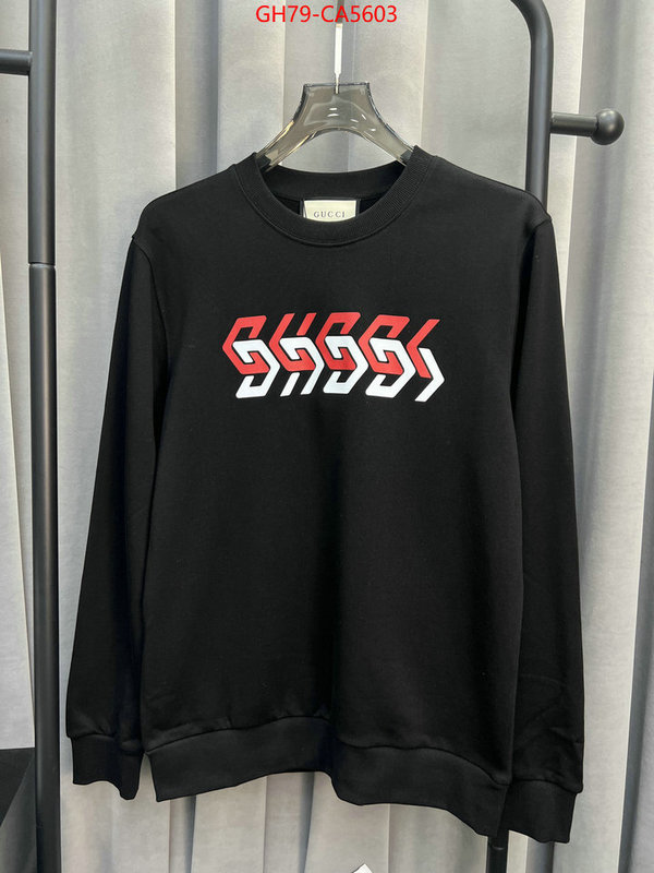 Clothing-Gucci shop the best high authentic quality replica ID: CA5603 $: 79USD