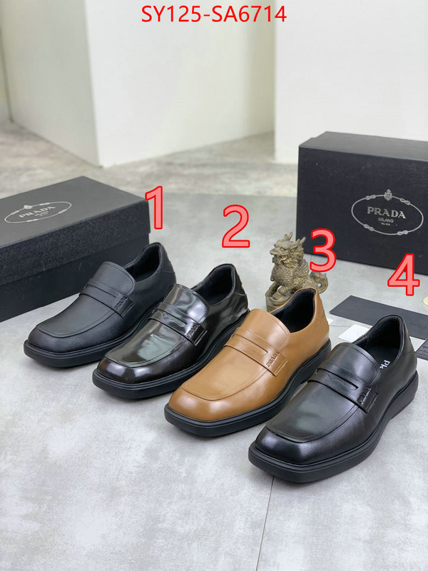 Men shoes-Prada fake cheap best online ID: SA6714 $: 125USD